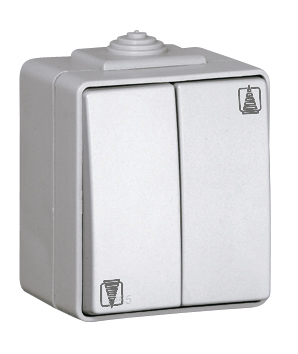 Venetian Double Push-button