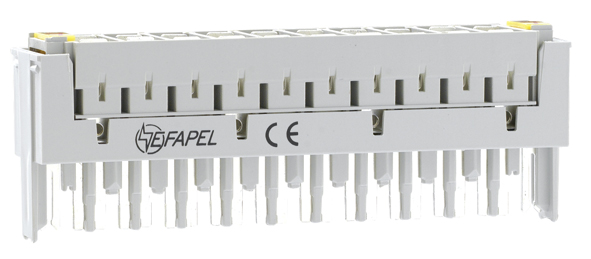 Cartucho de Protección para Descargadores a Gas Bipolares - 10 Pares