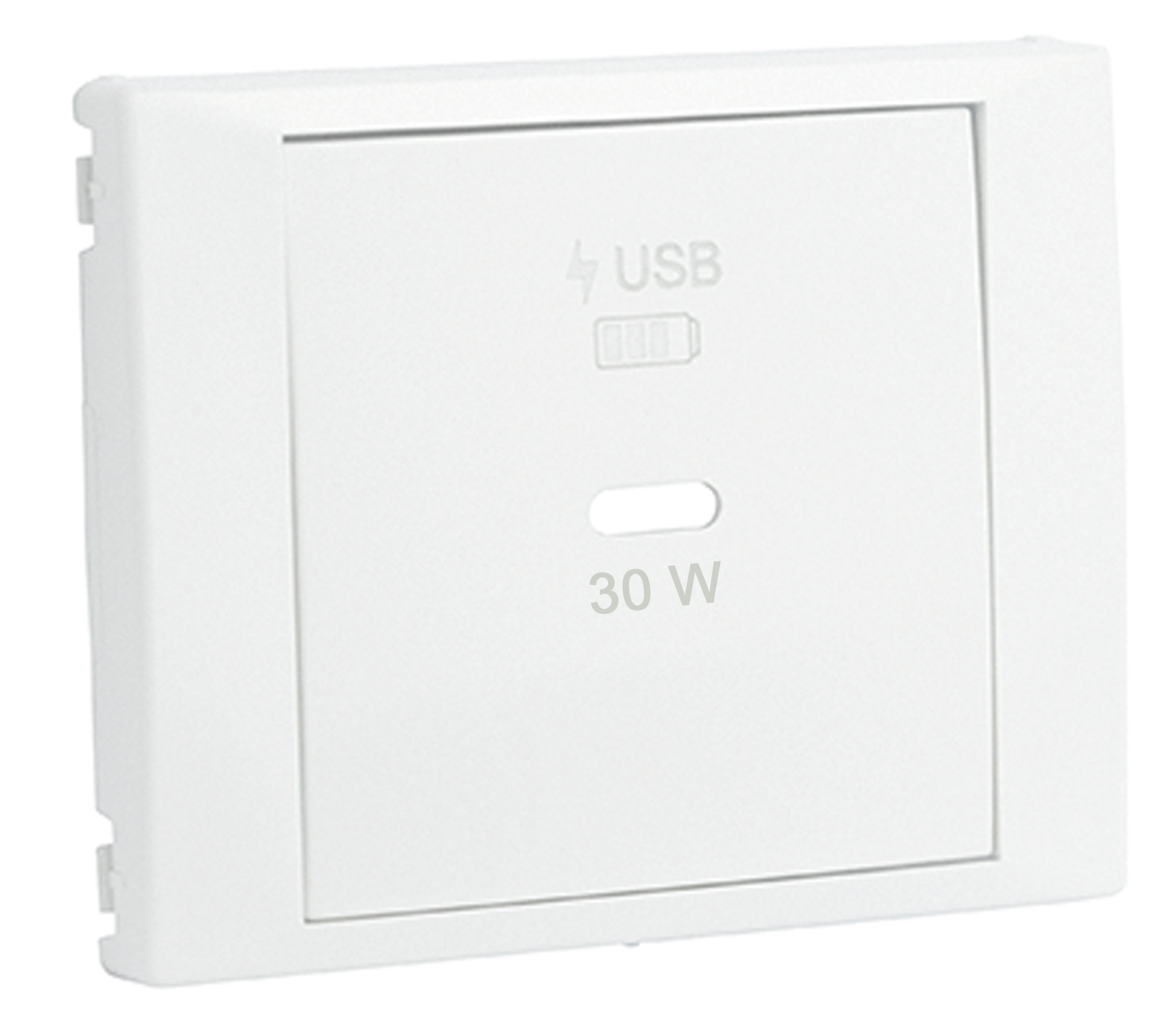 Cover Plate for USB-C Charger Power Delivery 30 W