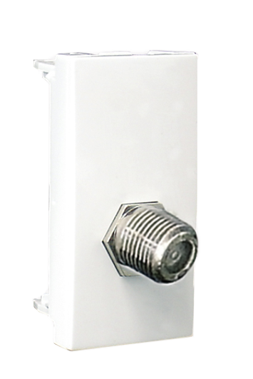 Módulo con Conector Coaxial Tipo F - 1 Módulo