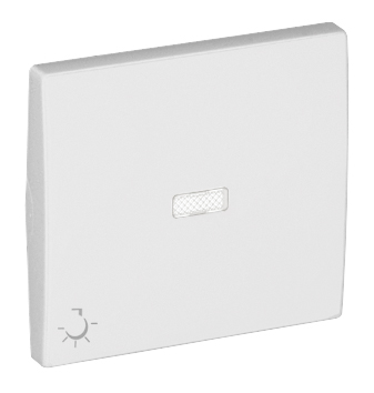Tecla para Mecanismo Luminosos o con Piloto de Señalización  con Símbolo de Luz