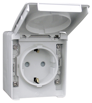 Safety Earth Socket (Schuko Type)